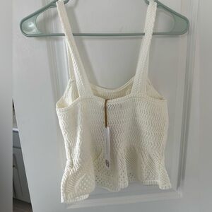 House of Harlow 1960 peplum style knit top. New with Tags